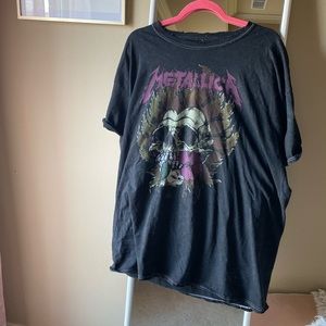 Urban outfitters Metallica T-shirt dress